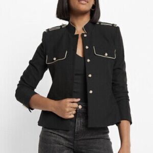 NWT Express Novelty piped Structured Blazer
